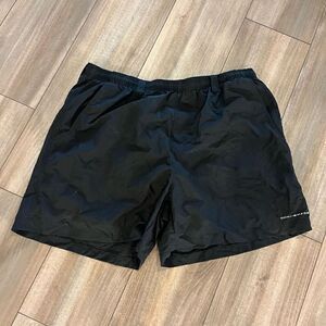 Columbia PFG Black 6”‎ Athletic Shorts Men XL Bin O-68
